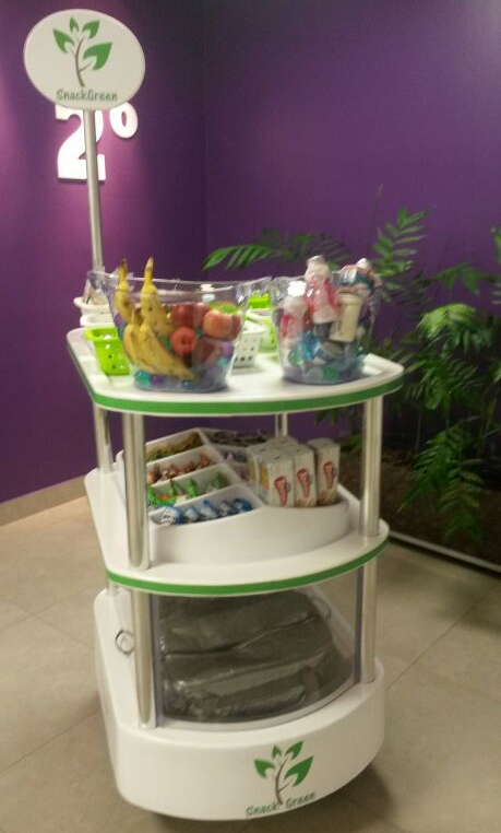 SnackGreen Carrinhos snack de alimentacao corporativa saudavel em escritorios