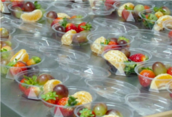 Carrinhos snack de alimentacao corporativa saudavel em escritorios - Frutas selecionadas